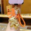 Fashion New Year Pendant New Zodiac Key Ring Backpack Pendant Horse Keychain  Car Keychain