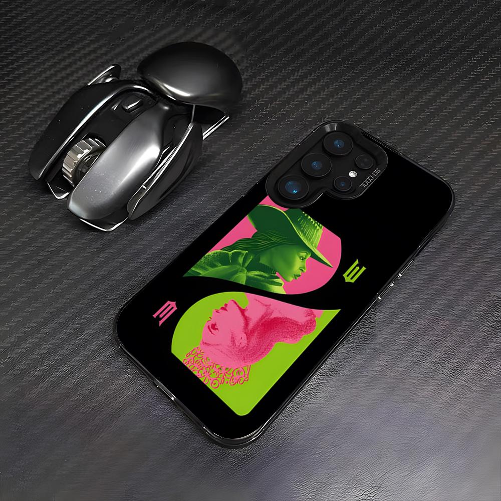 Wicked Musical Green Phone Case For Samsung A25 A33 5G A54 A36 A35 A56 A52 A14 Shockproof Colorful Cover