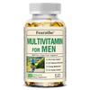 Fearathe Multivitamin for Men, 23 Vitamins & Minerals Supplement with A, C, D, E, B-Complex, Zinc & Selenium, 120 Caps