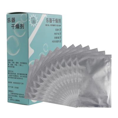 12 Packets Wooden Musical Instrument Desiccant Universal Moisture Absorbent for Acoustic Folk