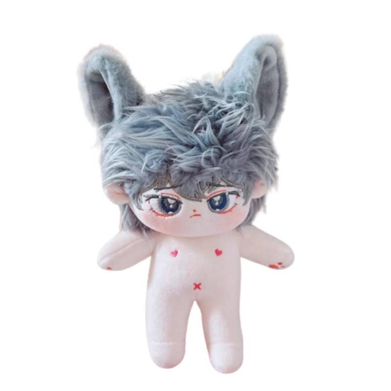 20cm Cotton Doll With Starry Soul Cute And Plump Black And White Options