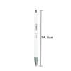 Jasmine Green White Tea Click Pen - Stylish, Quick-Drying Black Gel Pen for Students, 0.5mm