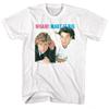 Wham George Michael Make It Big Koszulka Unisex Okładka Albumu Muzyki Pop Merch z Trasy