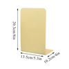 2pcs Ins Simple Metal Book Stand Desktop Non-slip Bookend Student Book Organizer Bookends Large Thickened Books Storage Rack