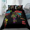 Water Art Zebra  Duvet Cover Set Single Twin Double Queen King Super King Size Bed Linen Set