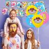 32 Stück Alice im Wunderland Partydekorationen Enthält Kuchentopper, Ballonbanner