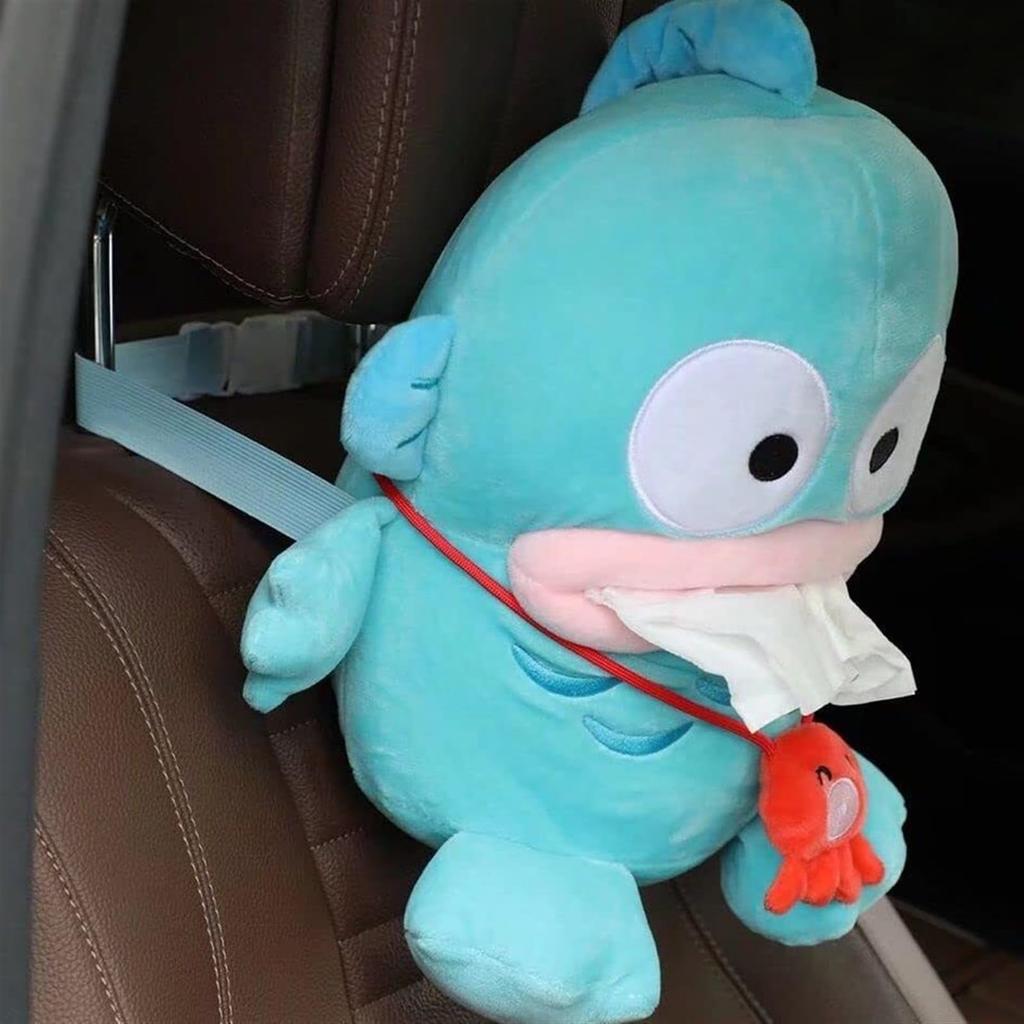 Hangyodon Tissue Tissue Tissue Stuffed Cute Character Goods Case, Cover, Holder, Toy, Car, Hanging, Fluffy, Popular, (Hangyodon)