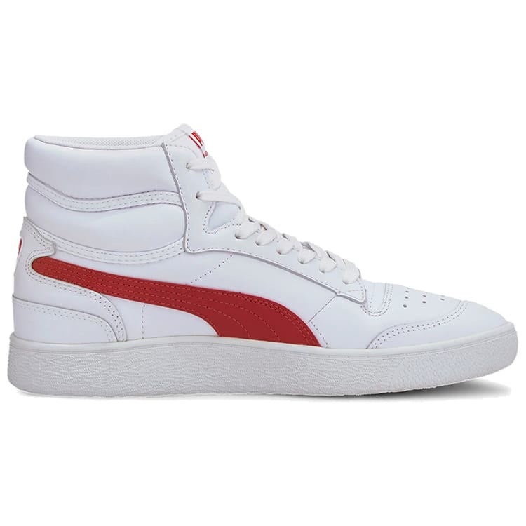 Puma Ralph Sampson Mid 'White High Risk Red' 370847-15
