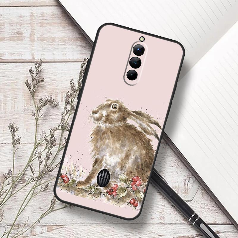 Rabbit Case For ZTE Nubia Red Magic 11 10S 9S 8S 8 9 10 Pro Plus 7 6S 7S Pro RedMagic 10 Air Cover