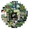 Retro Floral Landscape Graffiti Stickers Decorative Suitcase Pen Guitar Notebook Waterproof Stickers