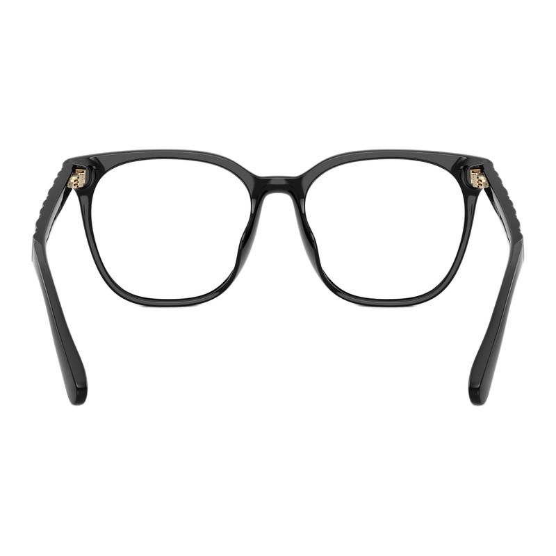 Coach [Available Prescriptions] Brand Design, Plate, Square, Optical Glasses, Same Style for Men and Women, Couple Style, Bright Black