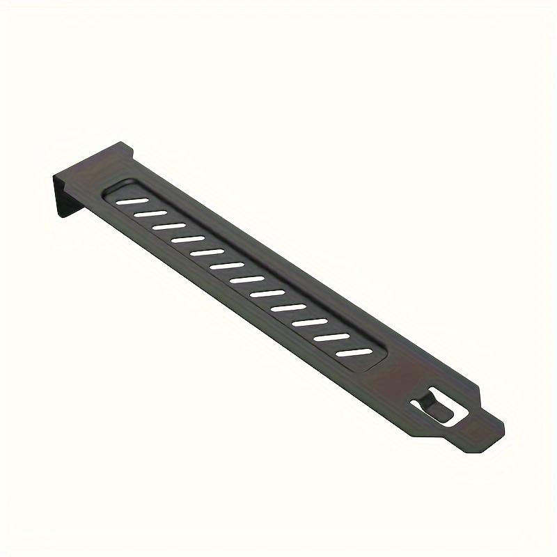 5-piece PCI slot cover, PC filter, dust filter for cooling fan, metal material, suitable for desktop computer chassis