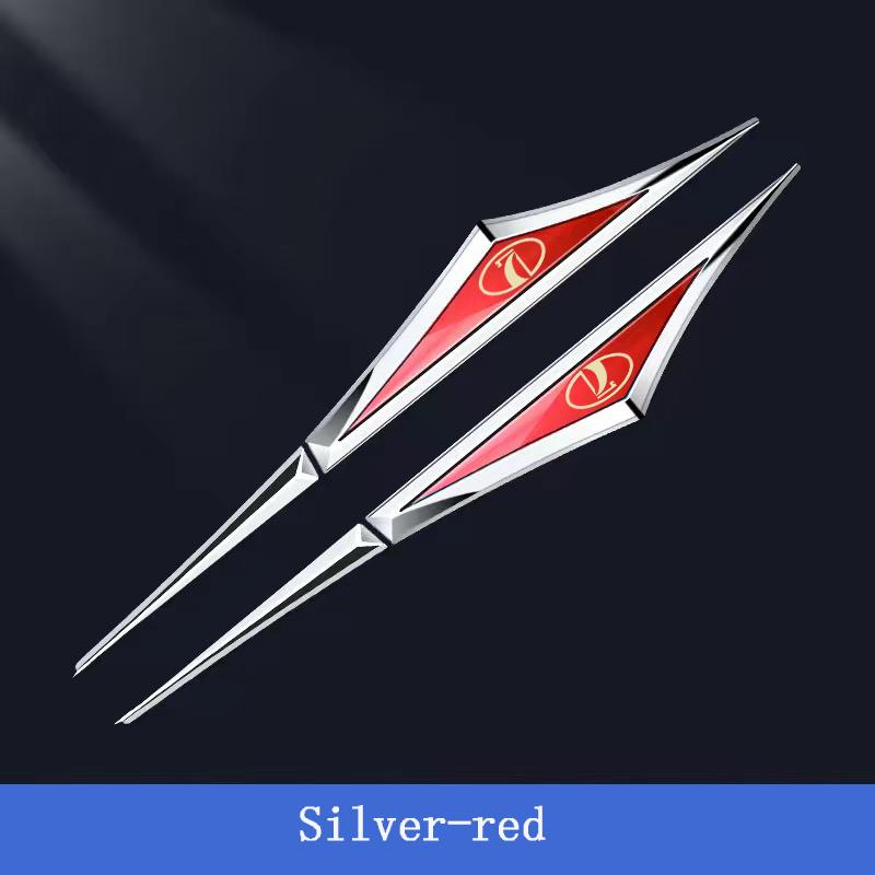 AVV1 Car Door Side Fender Logo Blade Emblem Badge Sticker For LADA Niva 4X4 BRONTO Vesta Granta Largus Samara Decoration Accessories