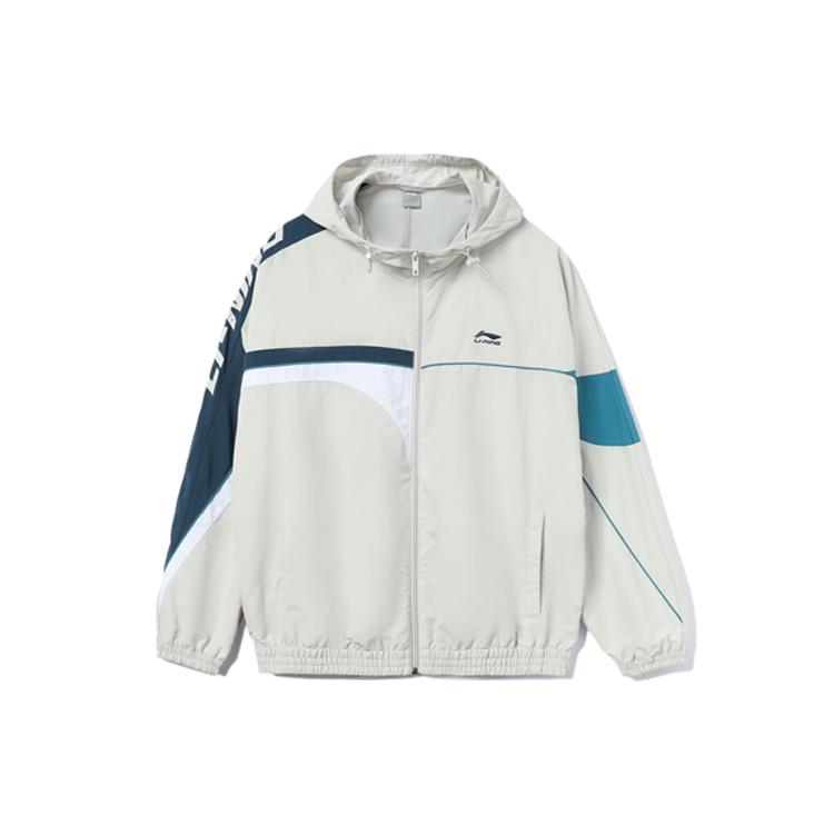 Li Ning Sports Trendy Collection Jacket Fall Men's Gray AFDT529-1