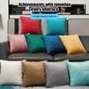 Scallop Design Velvet Cushion Cover 45x45cm High Quality Decorative Pillow Cover for Livingroom Decor Sofa Pillowcase