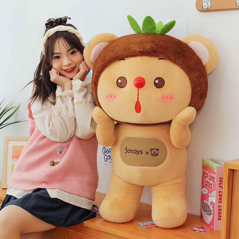 

Cute Plush OYO Bear Cub Animal Pillow - Adorable Gift for Girls Birthdays 35cm [0.34kg] коричневый