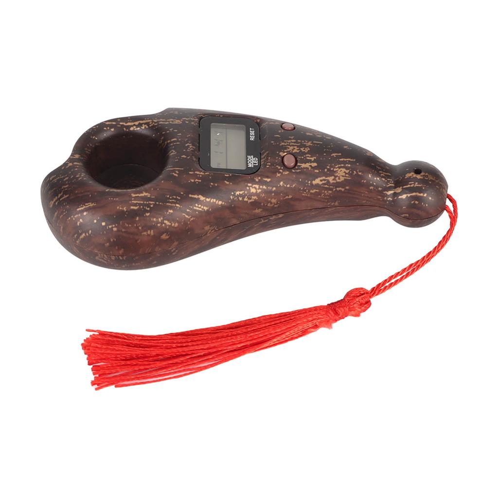 Contatore Digitale di Perline Funzione Reset Spegnimento Automatico Frangia Rossa Portatile Compatto Tasbih Digitale per la Preghiera Islamico Musulmano