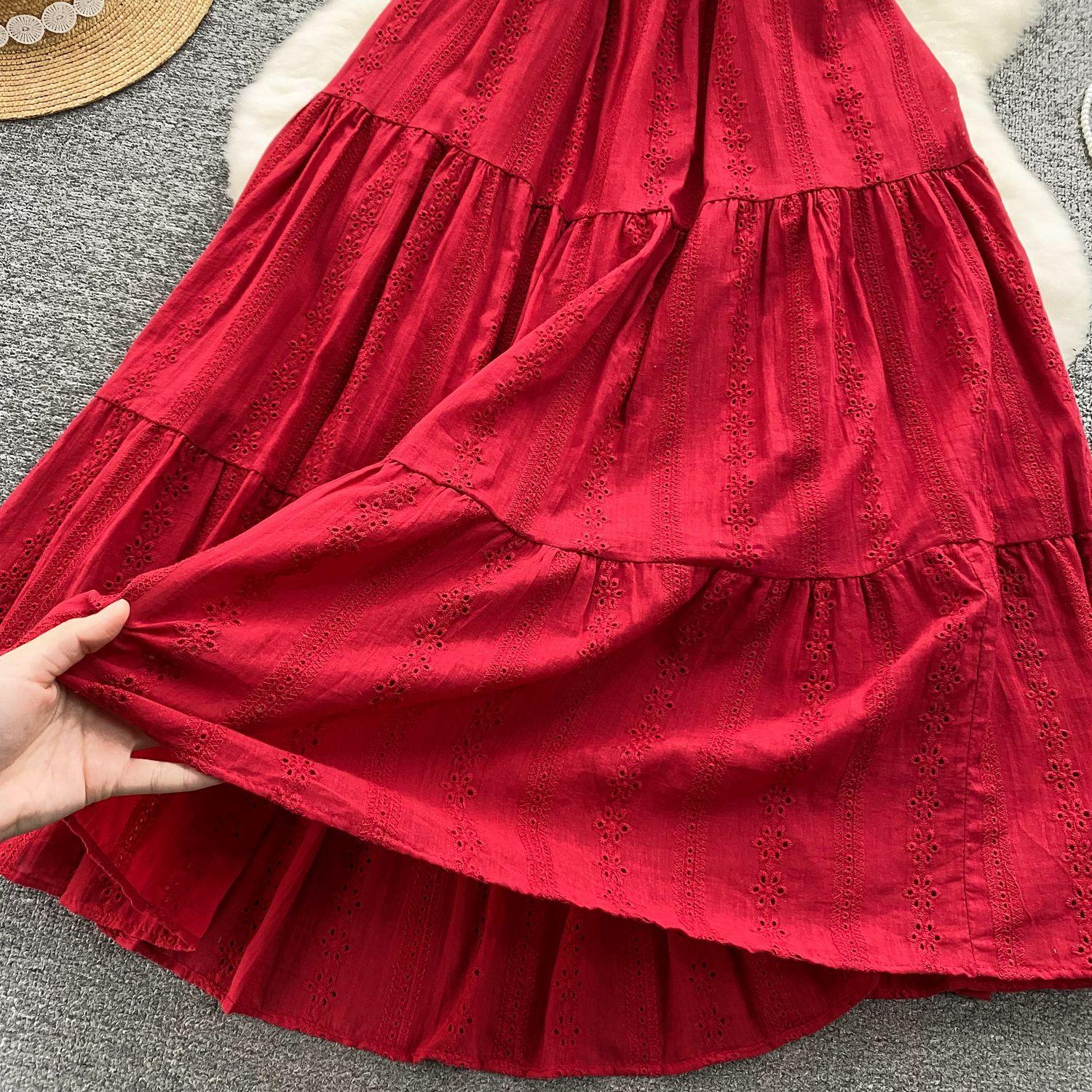 Летнее богемное белое платье для женской одежды — фото 11