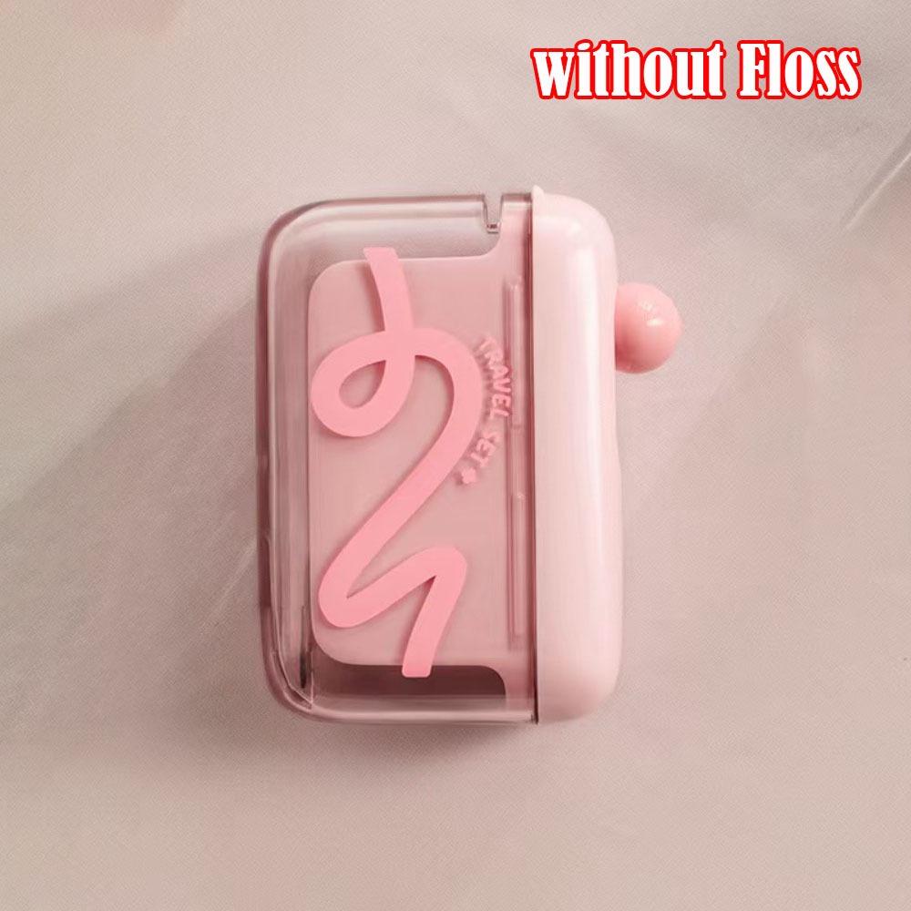 Portable Automatic Ejectable Floss Dispenser without Floss Oral Care Floss Organiser Dental Floss Box