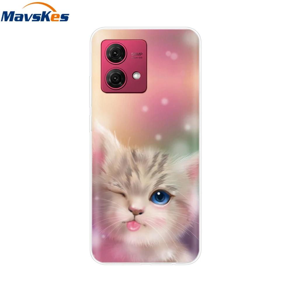 Soft Case For Motorola Moto G84 Shockproof Silicone Back Cover for Moto G84 G54 5G Cover Capa Protect Mobile Phone Cases Etui