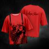 Das Paradies Ayya Sher T-Shirts Charakter Grafik T-Shirt Herren Damen Kleidung Netzstoff Kurzarm T-Shirt Vollprint Streetwear