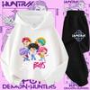 Streetwear Outfit Kinder Hoodie K-Pop Demon Hunter Pullover Sweatshirt Anime Trainingsanzug Cartoon Mädchen Jungen Kinderkleidung