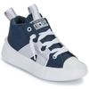 Converse Chuck Taylor All Star Casual Comfort Mid-Top Canvas Shoes Kids Sneakers Blue A08411C
