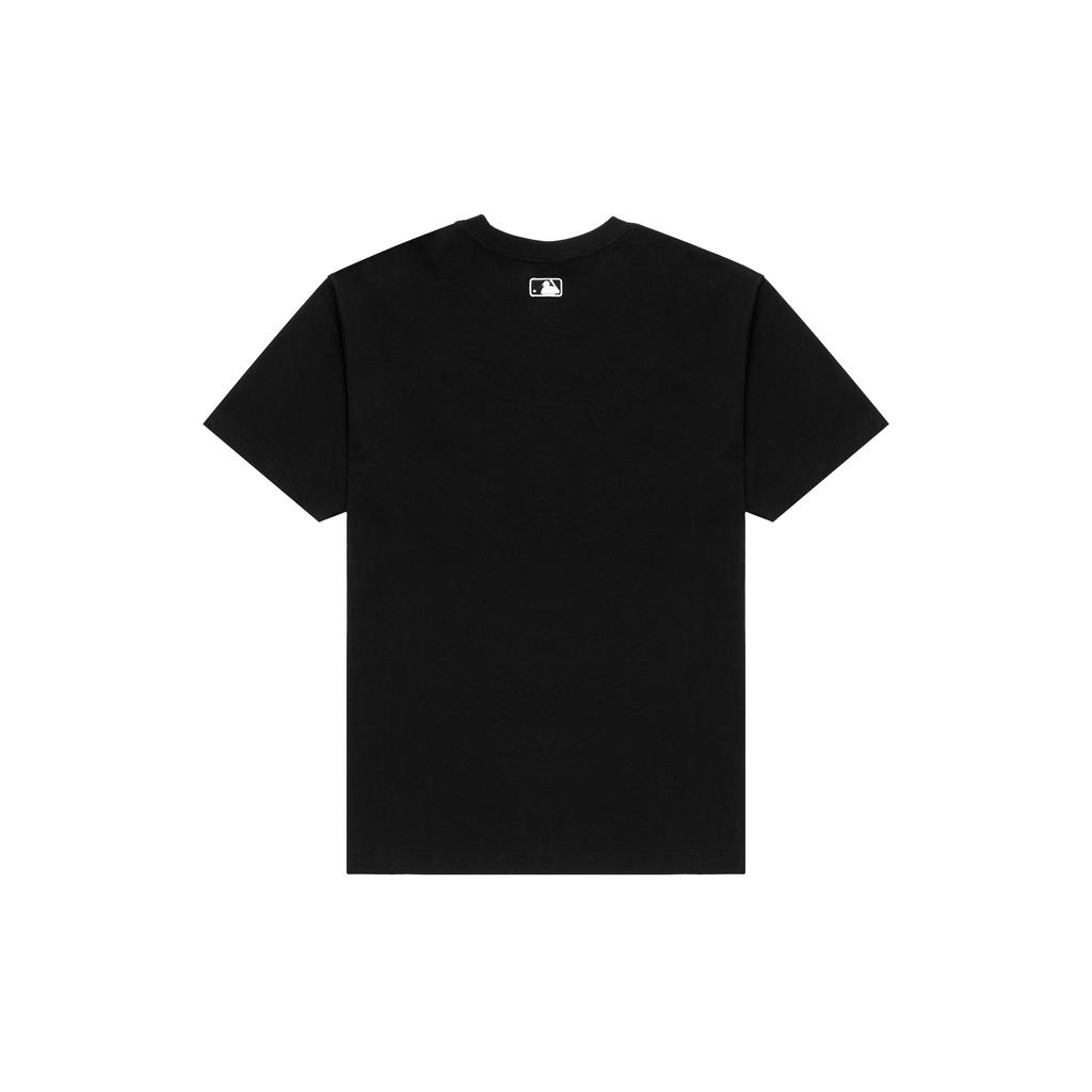 New MLB SS23 Set-in Sleeve T-Shirt Unisex Black 3ATSH0133-43BKS