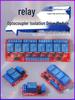 5-24V Relay Module with Optocoupler Isolation, 1-8 Channels, High/Low-Level Trigger
