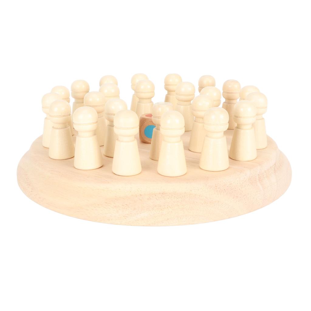 Wooden Memory Match Stick Chess Game Interesting Color Memory Chess Parent Child Interaction Toy