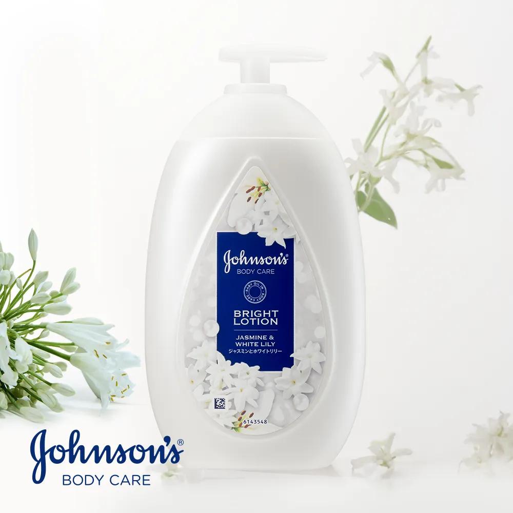 [Unschuldig + Feuchtigkeitsspendende Lotion] Johnson's Beauty Jasmin Weiße Lilie 500ml + Pfirsich Aprikose 500ml