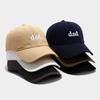 Bavlněná vyšívaná dad Hat Vysoká kvalita Nastavitelná Ležérní Baseballová čepice Pro muže Venkovní Sportovní Sluneční klobouky Gorras Dárek