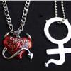 Heart Necklaces Pendant for Women Red Gothic Pendant Jewelry Gifts for Her On Christmas Valentine Gifts for Women Girls