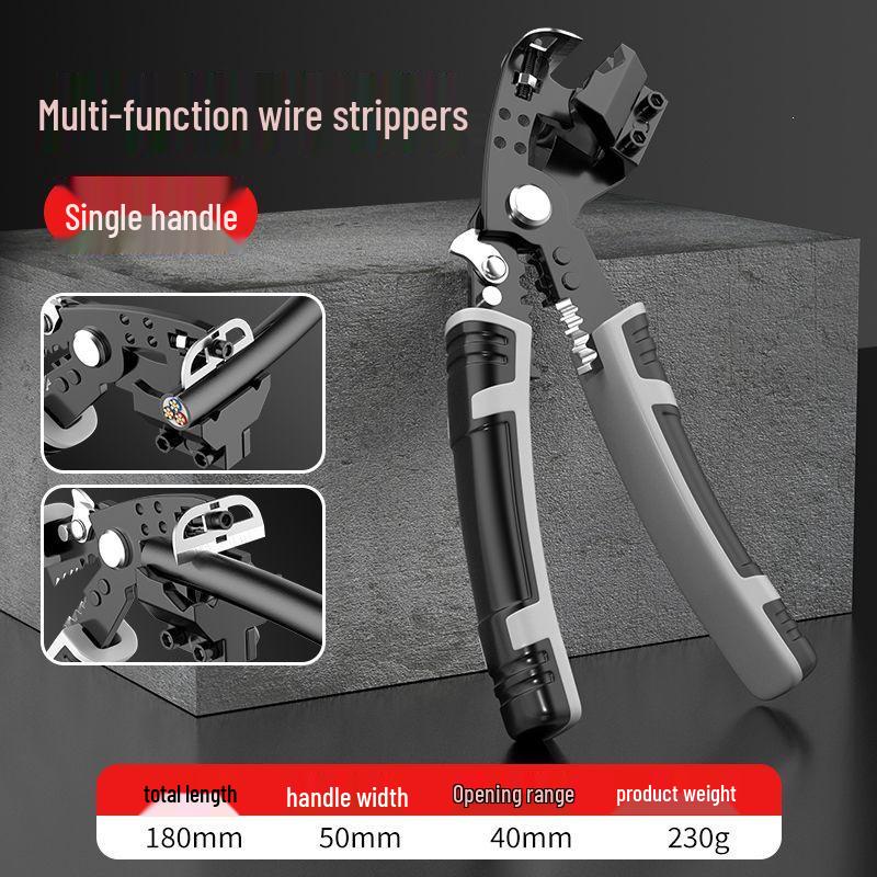 28-in-1 Electrician s Multifunctional Wire Stripper & Cutter Tool