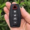 For Mitsubishi Outlander    Case Keyless Protector Silicone Car Remote Key Cover Auto Shell Fob Holder Accessories