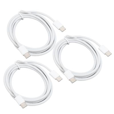 3pcs USB C To USB C Cable PD 60W Type C To Type C Cable Compatible for IPhone 15 15 Pro 15 Plus 15 Pro Max for Galaxy