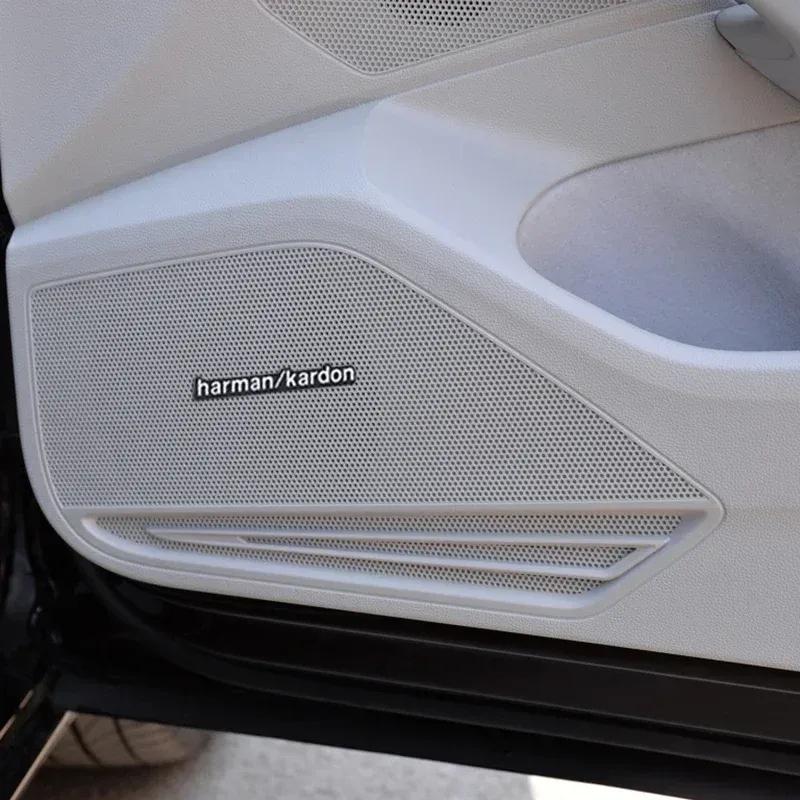 Harman Kardon Badge aluminium 3D auto audio stickers Voor bmw m e46 e90 e60 f30 f10 e36 e39 g20 f20 e87 e92 g30 e91 x5 mini cooper