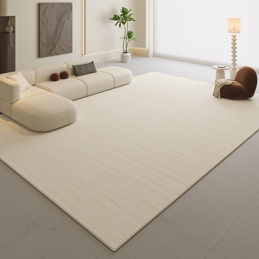Simple Carpet Living Room Sand Tea Waterproof Large Area Floor Mat Non-Slip Household Bedroom Bedside Good Care Carpet