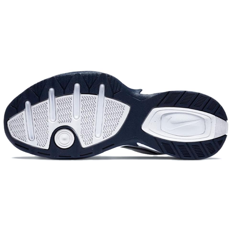 Nike Air Monarch 4 Spiritual Gaze Abrasion Resistant Low Top Chunky Sneakers Men's Black Gray 415445-102(Team305-)