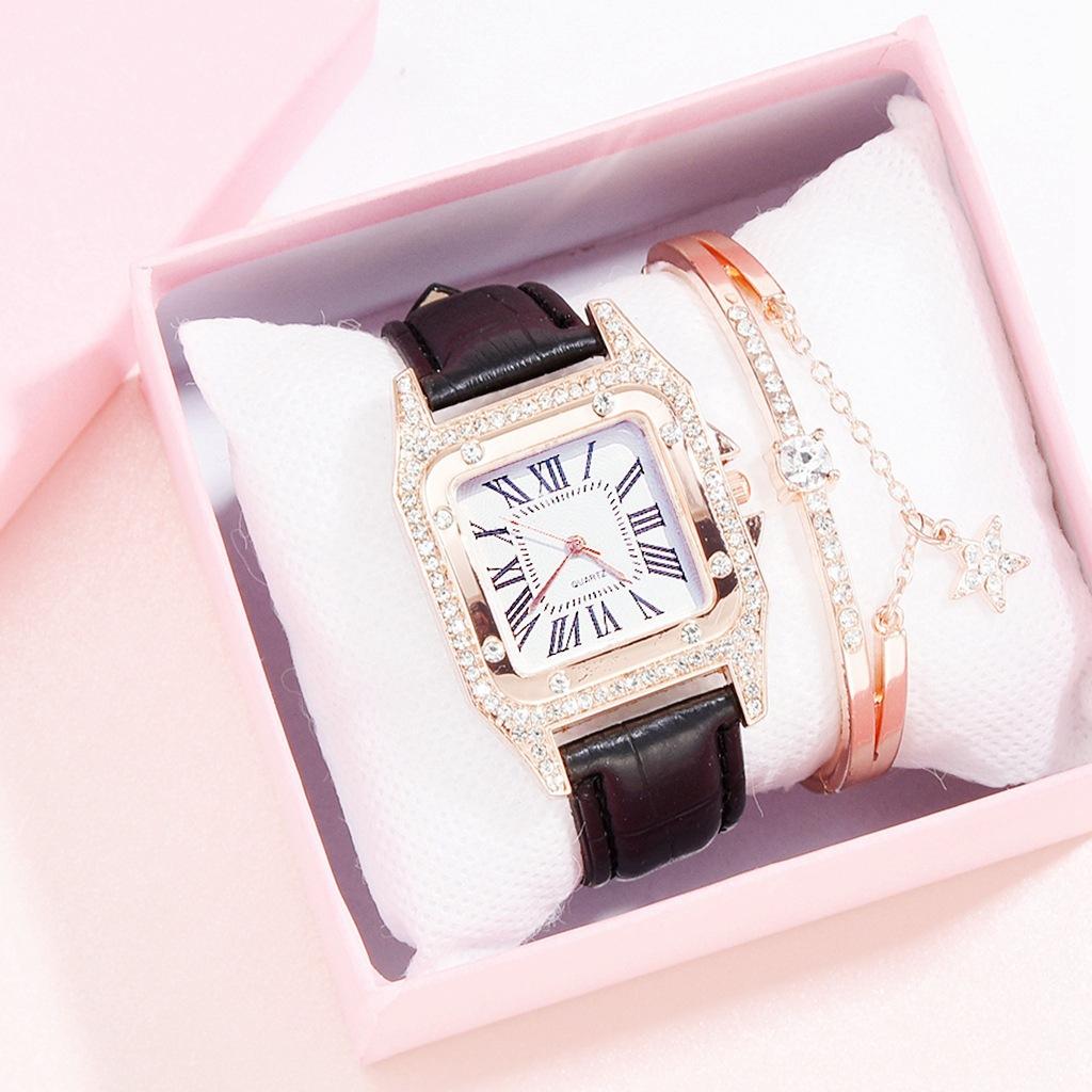 Watch Women's Wine Barrel Square Belt Women's Watch Women's Watch Student Korean Version Casual Watch