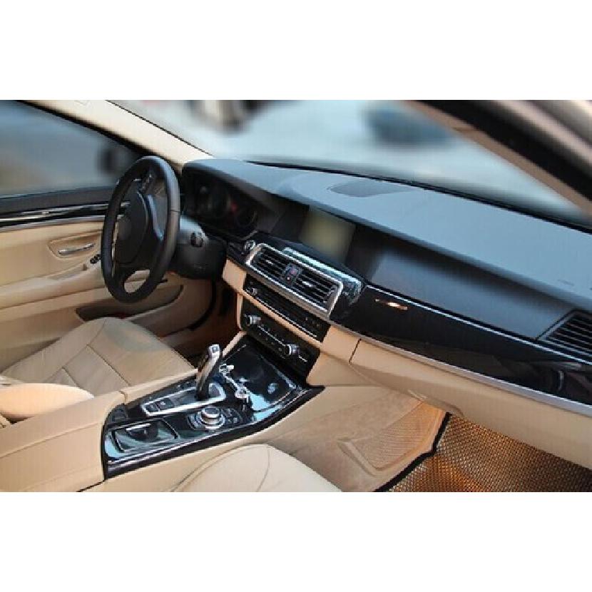 Air Outlet Vent Cover Matte Silver 2011-17 Central Console Fit For BMW 5 Series