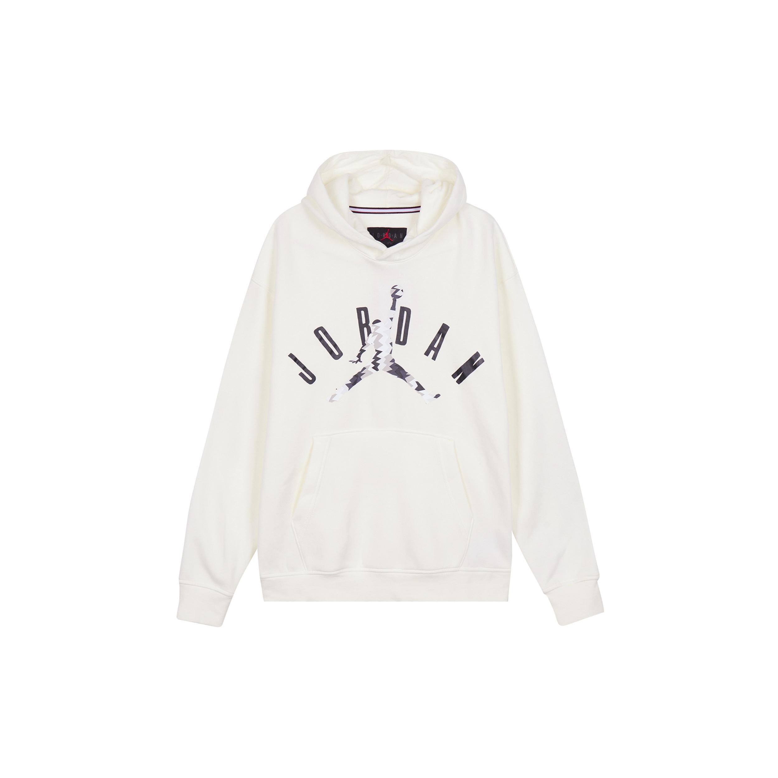 Air Jordan Flight MVP Fleece Pullover Hoodie Asia Sizing Sail Men s FD7416-133 L