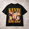 Home Alone Kevin T-Shirt Retro 90s Movie Film Graphic Tee. Vintage Movie Shirt
