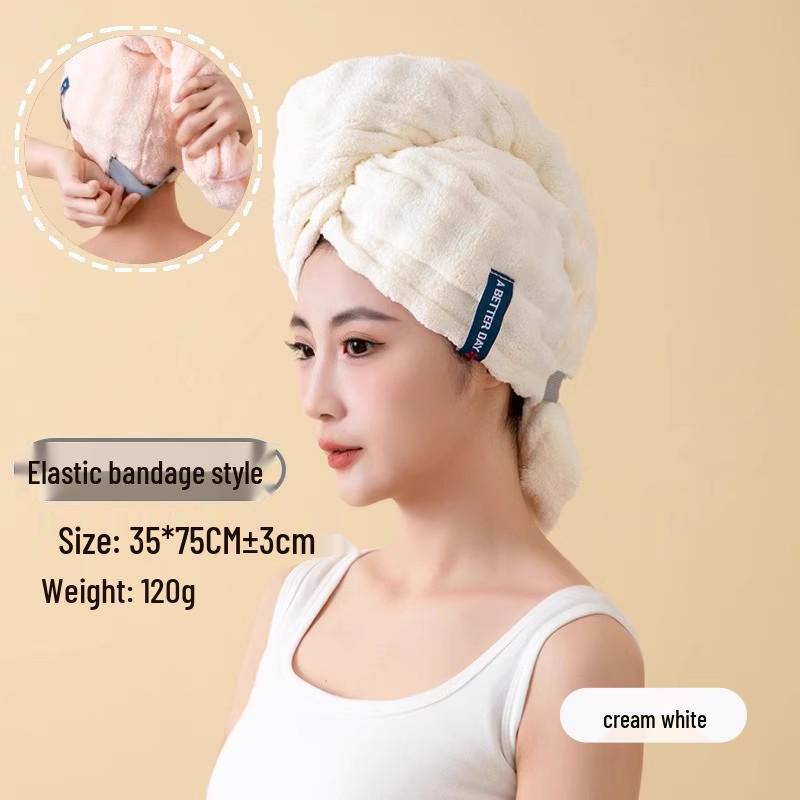 Super Absorbent Quick-Dry Hair Cap for Women - Large Towel Wrap for Long Hair.