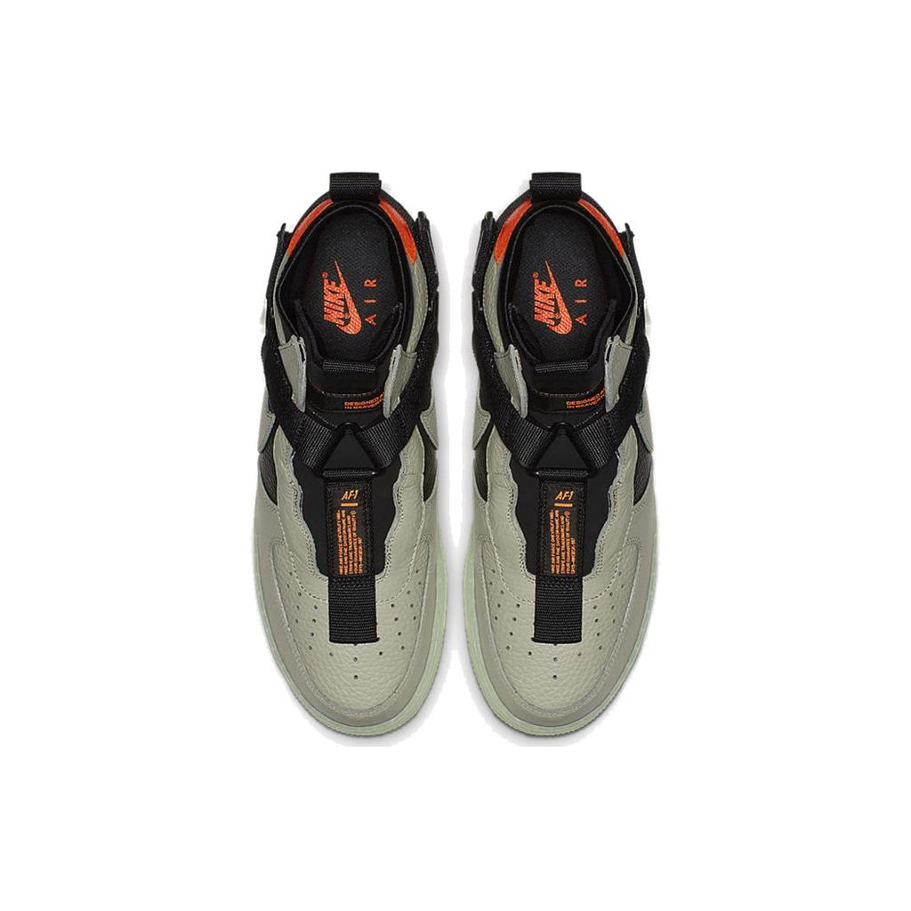 New Nike Air Force 1 Utility Mid Spruce Fog AQ9758-300