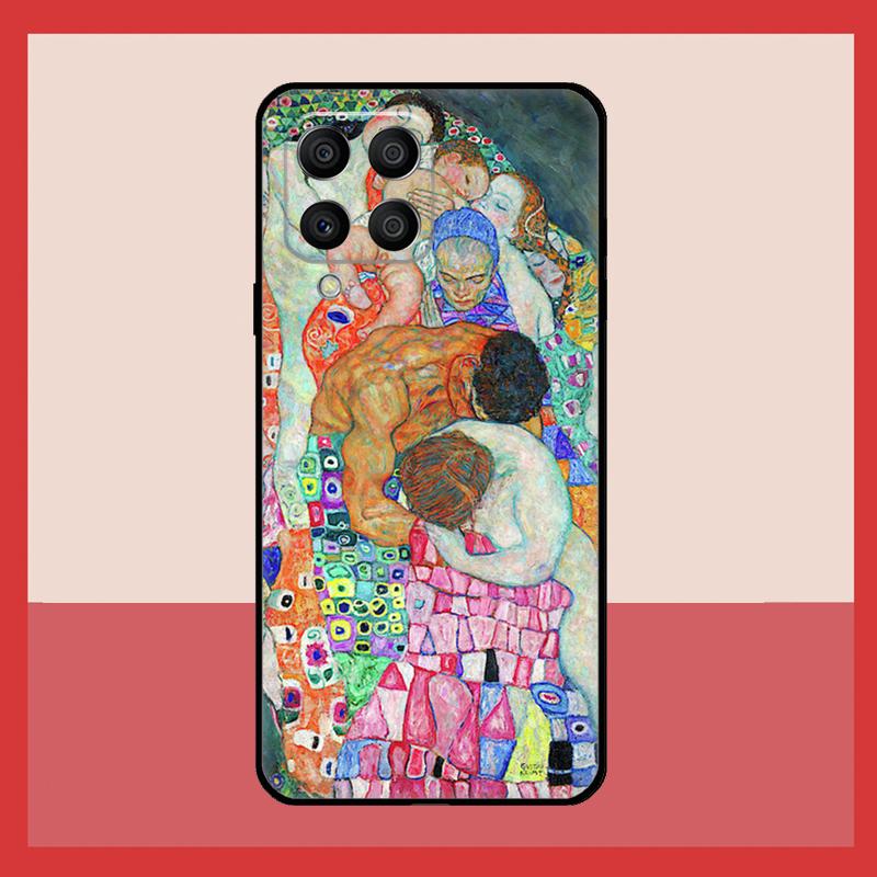 Kiss by Gustav Klimt Case For Samsung Galaxy M31 M21 M13 M33 M53 M15 M35 M55 M16 M36 M56 M12 M32 M52 M14 M34 M54