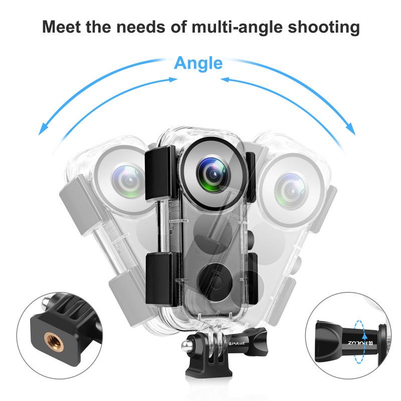 PULUZ Waterproof Diving Case for Insta360 ONE X2 Camera - 30m Depth