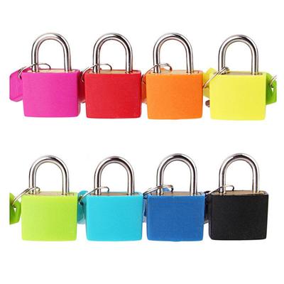 Colorful Copper Core Padlock for Suitcases, Bags, Cabinets, Dorms, and Travel