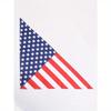 65cm Extra Large Independence Day Pet Triangle Bandana, American Flag Print Dog Bib, Cat Dog Scarf
