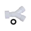 Y Splitter Joiner Dual Inlet Y Tee Connector Adapter For Washing Machines Maximize Water Connection Flexibility